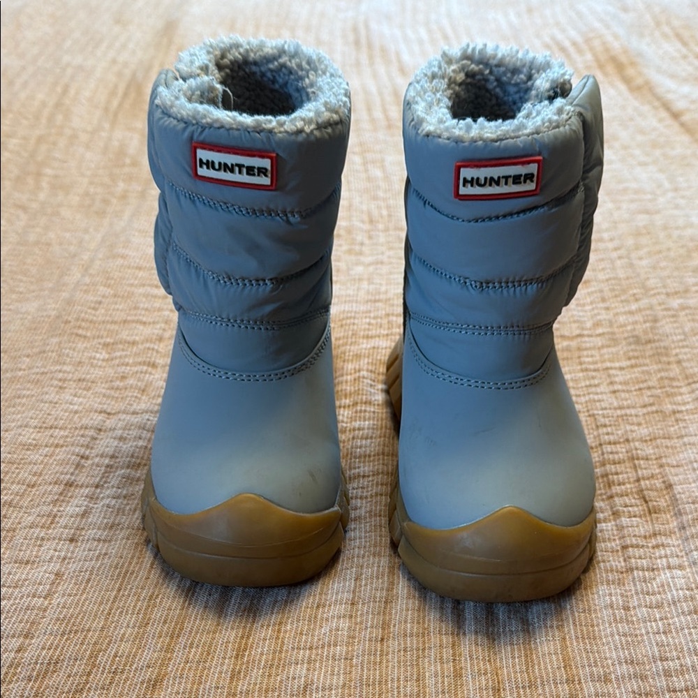 Hunter Kids Gray Insulated Winter Boots